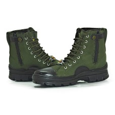   Militia Liberty Rocket Zipper Jungle Shoe Olive Green