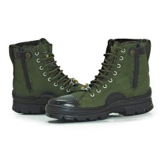   Militia Liberty Rocket Zipper Jungle Shoe Olive Green