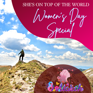 She's on top of the world - women's day special