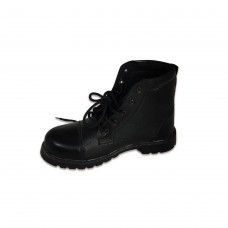 Ankle Length Black Boot With Toe Art #Dmshalf Ankle Length Black Boot With Toe Art #Dmshalf