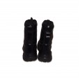 Long Leather Black Army Full Boot With Toe # 520