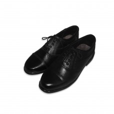 Derby Cut Oxford Black Army Shoe Derby Cut Oxford Black Army Shoe