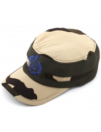 Militia Camouflage CISF Band NATO Cap with logo