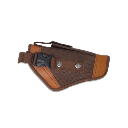 Brown Pistol Cover with Buckle