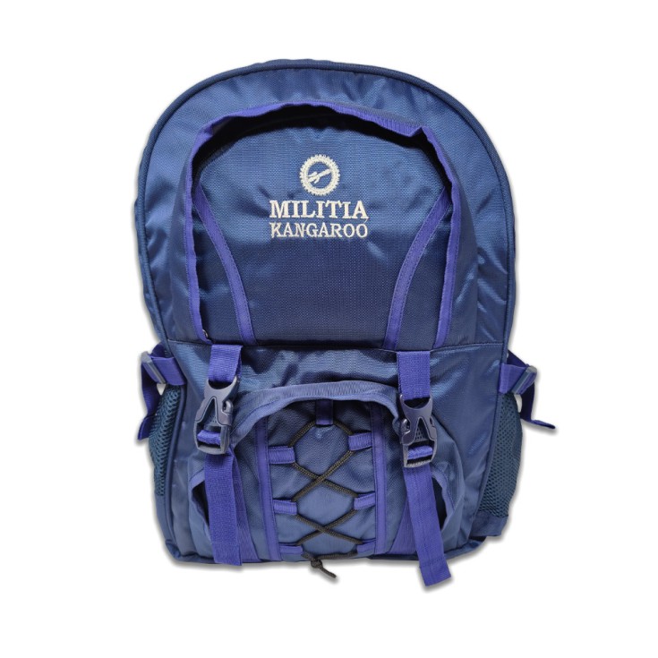 Militia Kangaroo 30L Blue College Backpack