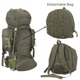 Militia Climber Military / Olive Green Rucksack 80 L