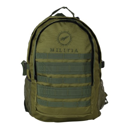 Militia Bravo Tactical Bag College Bag School Bag Olive Green 40L Backpack