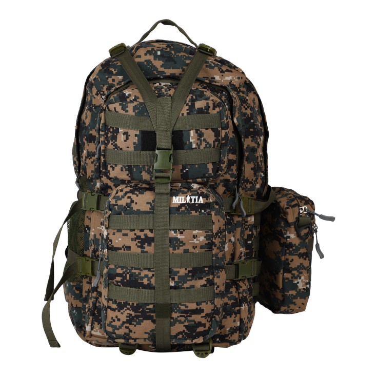 Militia Wandertac Green Cobra 45L Backpack College Bag School Bag Traveler Bag Patrol Bag