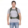 Militia 45L Military Green Backpack with Waist Pouch