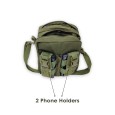 Militia Tactical Waist Sling Bag Pouch, Hand Bag with Mobile Case Holder