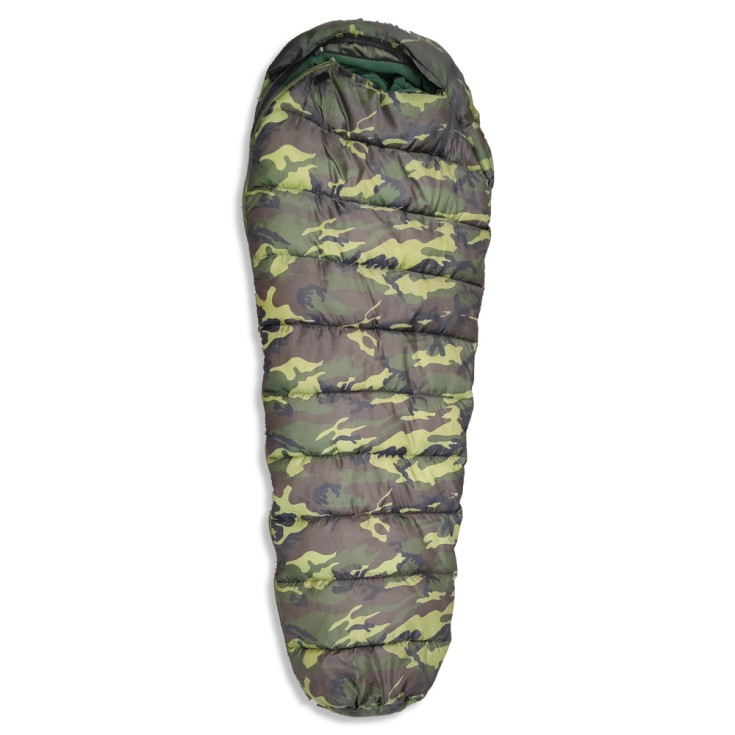Militia Commando Army Camouflage Pattern Polyester Sleeping Bag