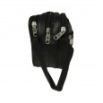 Militia Black Leatherite Shaving Kit Pouch