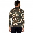 Militia Printed Military Camouflage Men Round Neck SSB Pure Cotton full sleves Muliticolor T Shirt