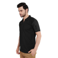 Black tactical half sleeves T shirt