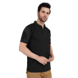 Black tactical half sleeves T shirt