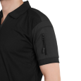 Black tactical half sleeves T shirt