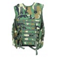 Tactical Vest Ammunition Pouch Woodland