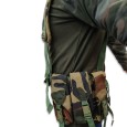 Camouflage Outdoor Tactical Chest / Shoulder Harness Rig Adjustable Padded Modular Military Vest Mag Pouch Magazine Holder Ammunition Pouch